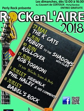 Affiche Rock En L'aire 2018