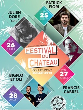 Affiche Festival Du Chateau 2018