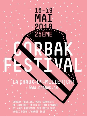 Affiche Corbak Festival 2018