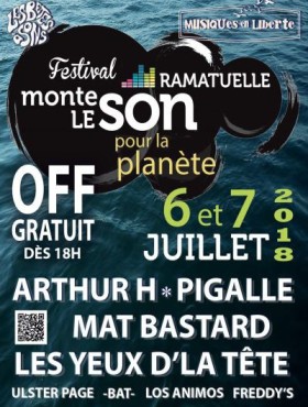 Affiche Ramatuelle Monte Le Son 2018