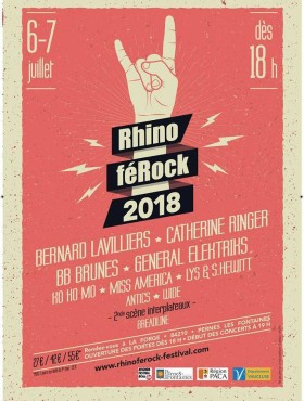 Affiche Rhinoferock 2018