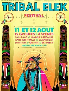 Affiche Tribal Elek Festival 2023