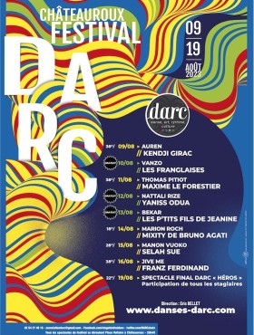 Affiche Festival Darc Chateauroux 2023