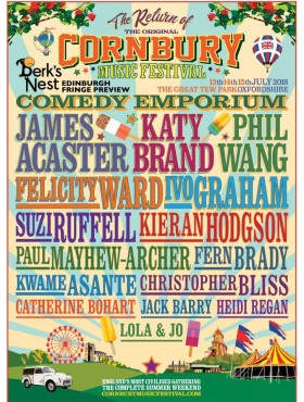 Affiche Cornbury Festival 2018