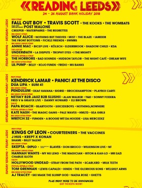 Affiche Leeds Festival 2018