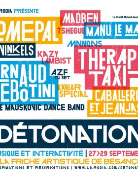 Affiche Festival Detonation 2018