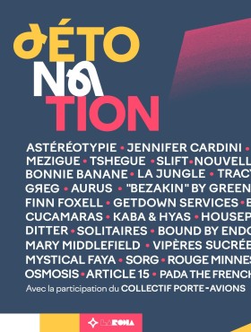 Affiche Festival Détonation 2024