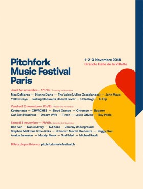 Affiche Pitchfork 2018