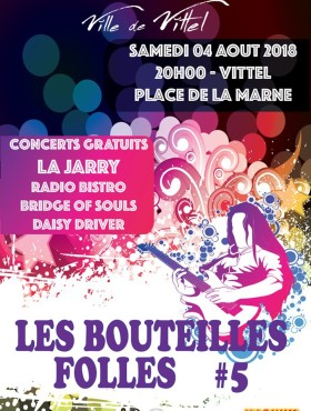 Affiche Les Bouteilles Folles 2018