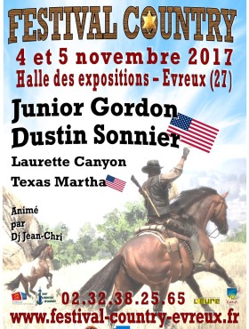 Affiche Festival Contry D'evreux 2017