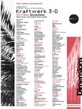 Affiche Dimension Festival 2018