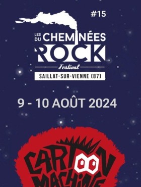 Affiche Festival Les Cheminées Du Rock 2023