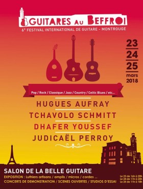 Affiche Guitares Au Beffroi 2018