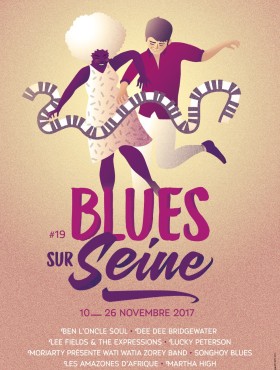 Affiche Blues Sur Seine 2017