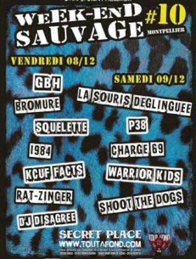 Affiche Week End Sauvage  2017