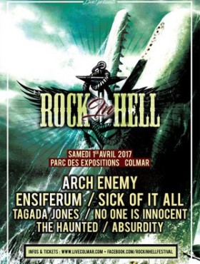 Affiche Rock In Hell Festival 2017