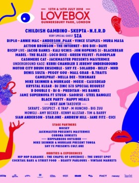 Affiche Lovebox 2018