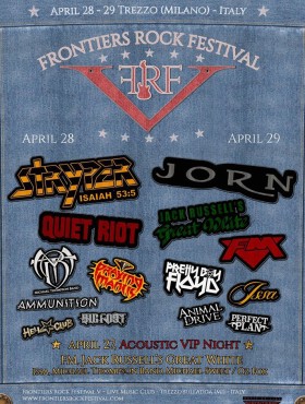 Affiche Frontier Rock 2018