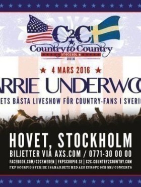 Affiche Country To Country Oslo&stockholm 2017