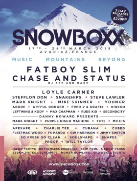 Affiche Snowboxx 2018