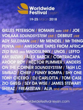 Affiche Worldwide Festival 2018