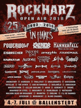 Affiche Rockharz Open Air 2018