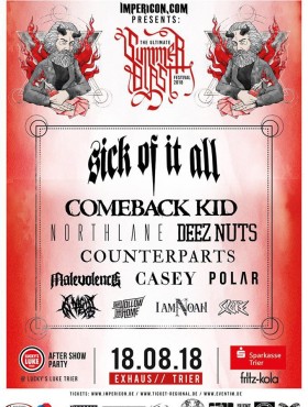 Affiche Summerblast 2018