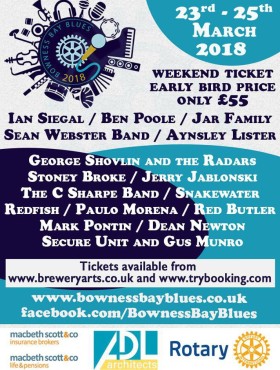 Affiche Bowness Bay Blues 2018