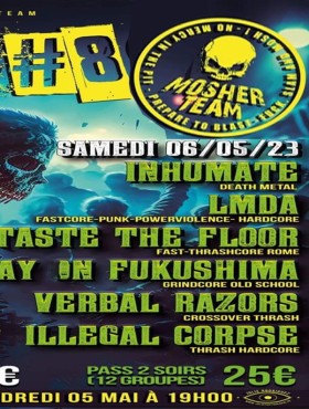 Affiche Mosh Fest 2023