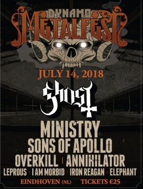Affiche Dynamo Metal Fest 2018