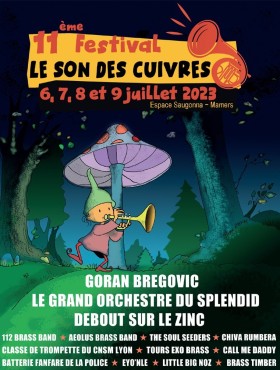 Affiche Festival Le Son Des Cuivres 2023