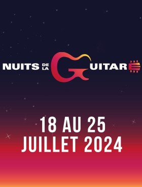 Affiche Les Nuits De La Guitare Patrimonio 2023