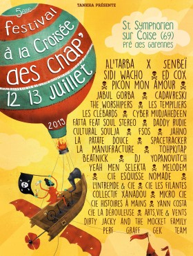 Affiche Festival A La Croisée Des Chap' #5 2019