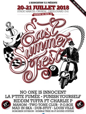 Affiche East Summer Fest 2018