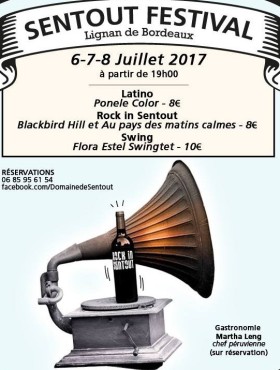 Affiche Sentout Festival 2017