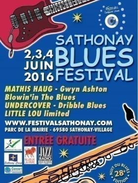 Affiche Sathonay Blues Festival 2018