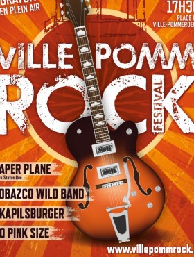 Affiche Ville-Pomm'Rock Festival 2019