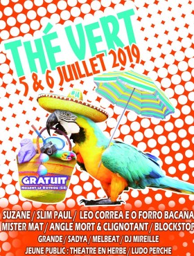 Affiche Festival Du Thé Vert 2019