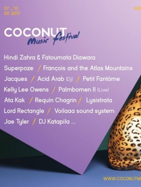 Affiche Coconutmusic Festival 2017