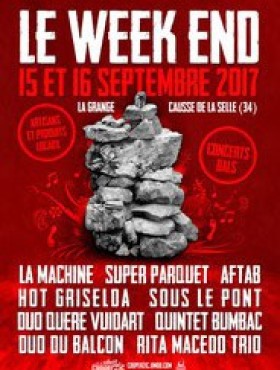 Affiche Festival Le Week End 2017