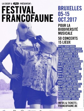 Affiche Festival Francofaune 2017