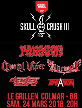 Affiche Skull Crush Fest 2018