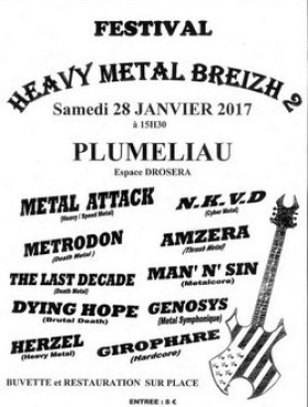 Affiche Heavy Metal Breizh 2017