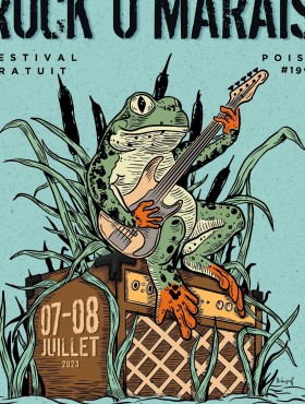 Affiche Le Rock'o Marais Festival 2023