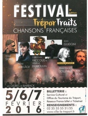 Affiche Festival Trépor Trait 2017