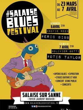Affiche Salaise Blues Festival 2018