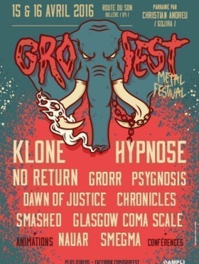 Affiche Grofest 2017