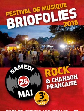 Affiche Les Briofolies 2018