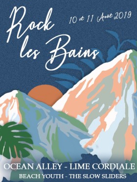 Affiche Rock Les Bains 2019