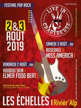 Affiche Live In Chartreuse 2019